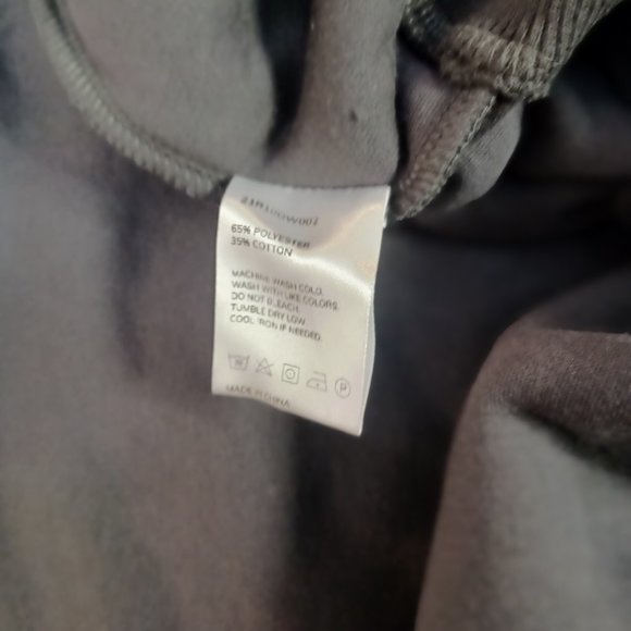 Contrast-Trim Hooded Terry Jacket - Picture 3 of 7